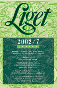 Liget 2002/7 borító