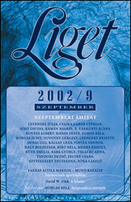 Liget 2002/9 borító