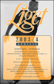 Liget 2003/4 borító