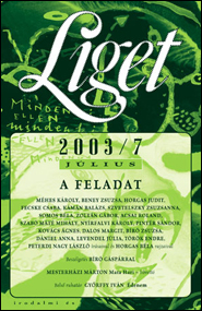 Liget 2003/7 borító