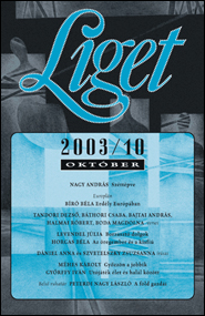 Liget 2003/10 borító