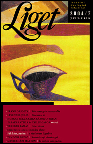 Liget 2004/7 borító