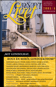 Liget 2005/4 borító