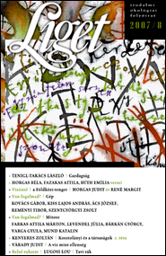 Liget 2007/8 borító