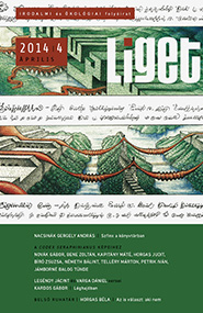 Liget 2014/4 borító